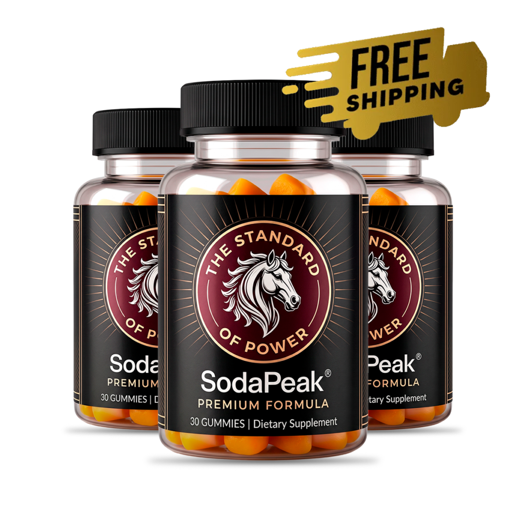 Horse Soda Trick 3 bottles