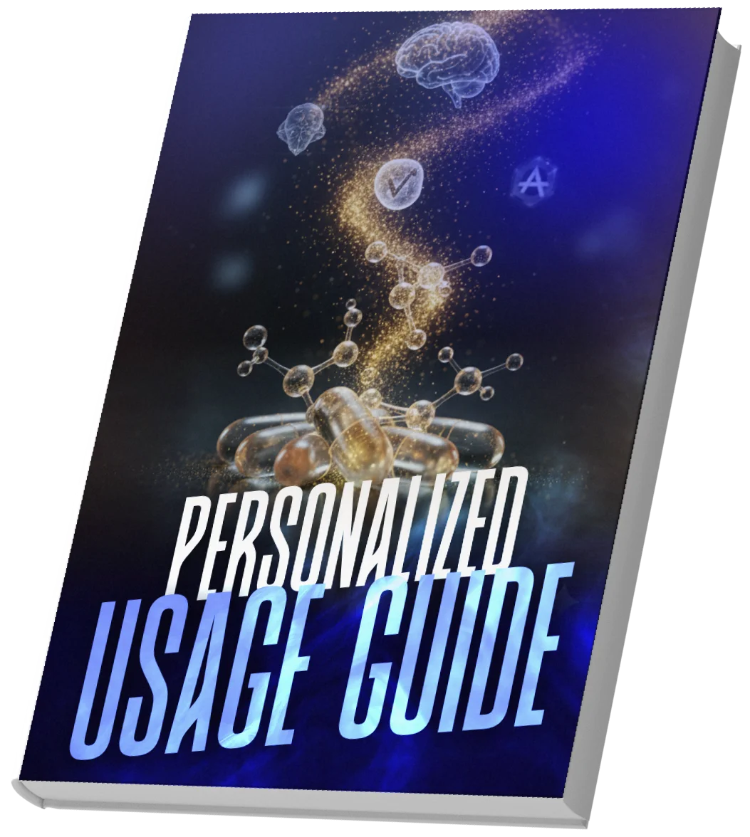 Personalized usage guide cover